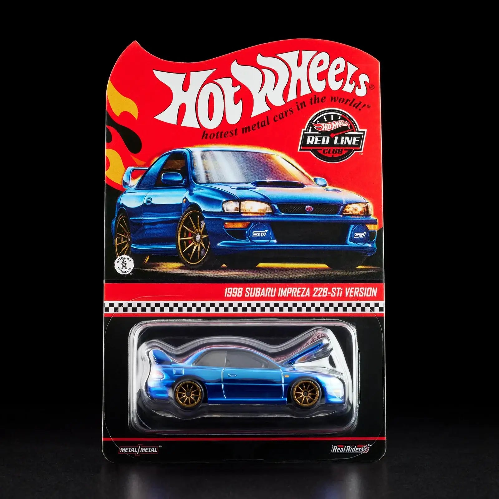 Hot Wheels RLC 2025 1998 Subaru Impreza 22B-STi Version**SOLD OUT/IN