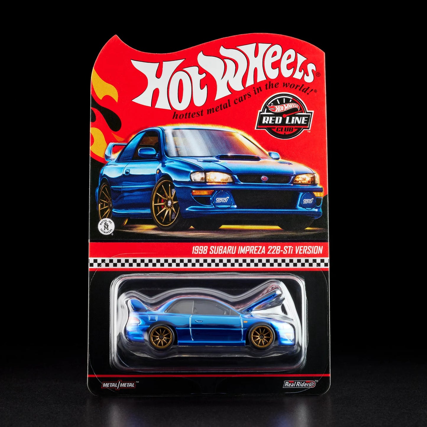 Hot Wheels RLC Exclusive 1998 Subaru Impreza 22B-STi Version
