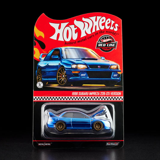 Hot Wheels RLC Exclusive 1998 Subaru Impreza 22B-STi Version