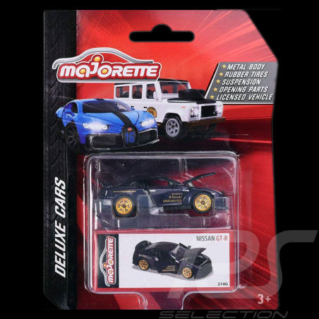 Majorette Nissan 2022 GTR R35 MajoMoto Dark Purple Deluxe Car