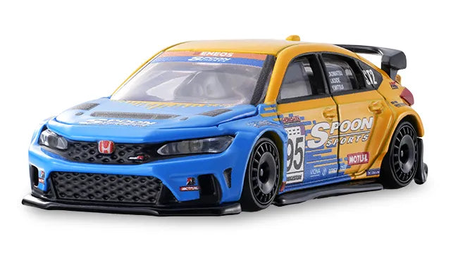Tomica Custom Works BL26 SPOON Civic Type R FL5 alternate wheel and rear wing configuration