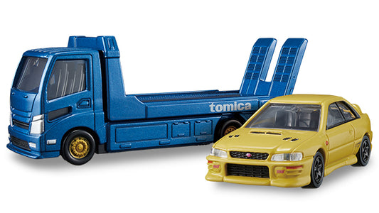 Tomica Premium Transporter Subaru Impreza WRX Type R STi version