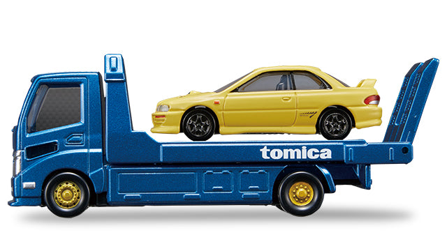 Tomica Premium Transporter Subaru Impreza WRX Type R STi version