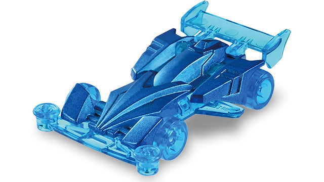 Tomica Premium Unlimited Bakusou Kyoudai Let's & Go!! Mini 4WD Cyclone Magnum (Blue Metallic Ver.) & Hurricane Sonic (Red Metallic Ver.)
