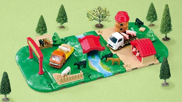Tomica & Town Lively Ranch Set