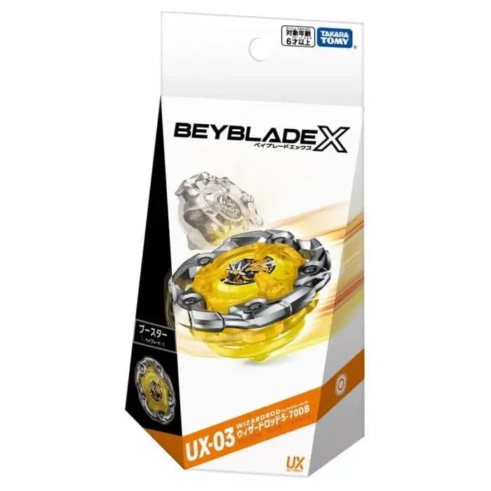 Beyblade X UX-03 Wizard Rod 5-70DB-Takara Tomy-Beyblade X-Mobile Garage HK