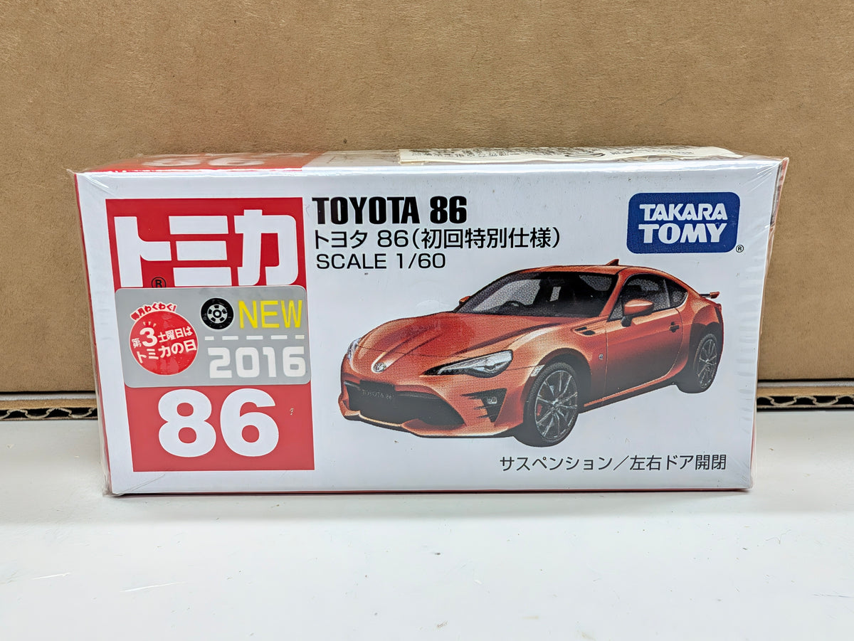 2016 Tomica #86 Toyota 86 1st Edition