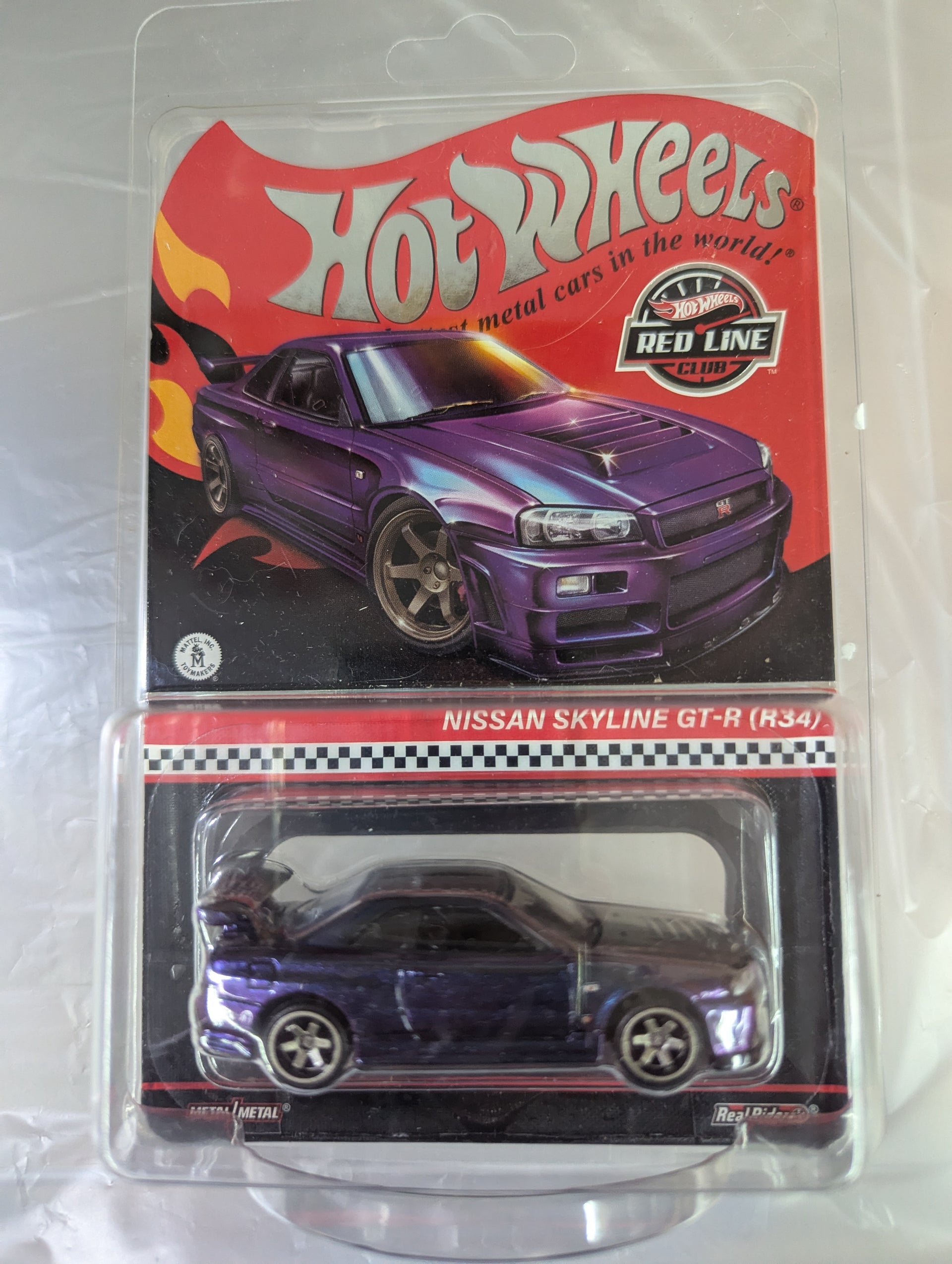 Hot Wheels RLC 2024 Nissan GT-R R34 Magic Purple – Mobile Garage HK