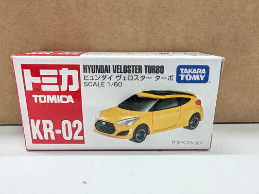 Tomica KR-02 Hyundai Veloster Turbo (Yellow)