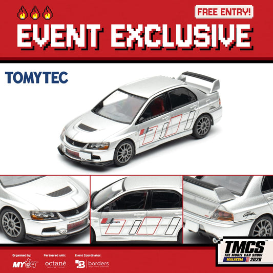 Tomytec Mitsubishi Lancer Evolution IX Malaysia Special Edition (TMCS 2026 Event Exclusive)