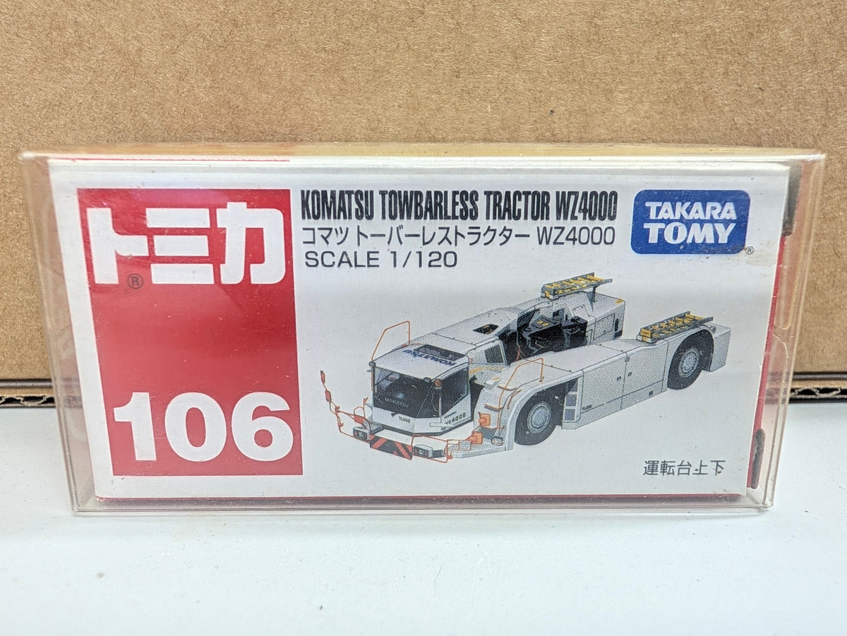 2012 Tomica #106 Komatsu Towbarless Tractor WZ4000