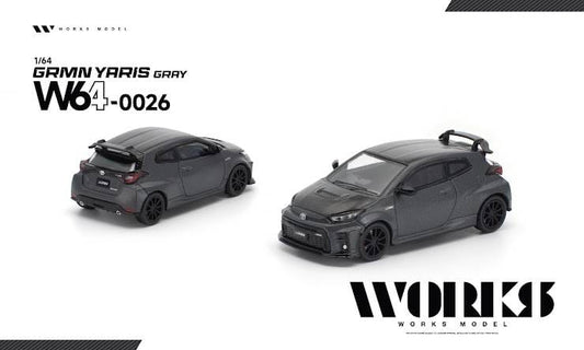 Works Model W64-0026 Toyota GRMN Yaris Gray