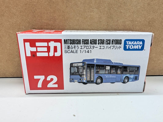 Tomica #72 Mitsubishi Fuso Aero Star Eco Hybrid Bus