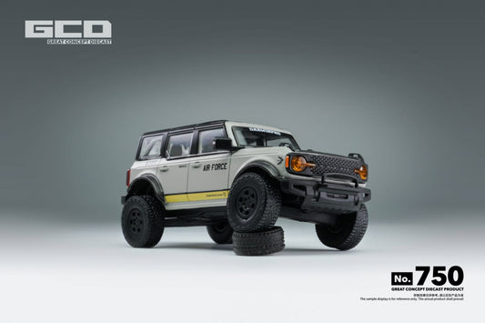 GCD Ford Bronco DarwinPRO Air Force Livery - Front 3/4 View
