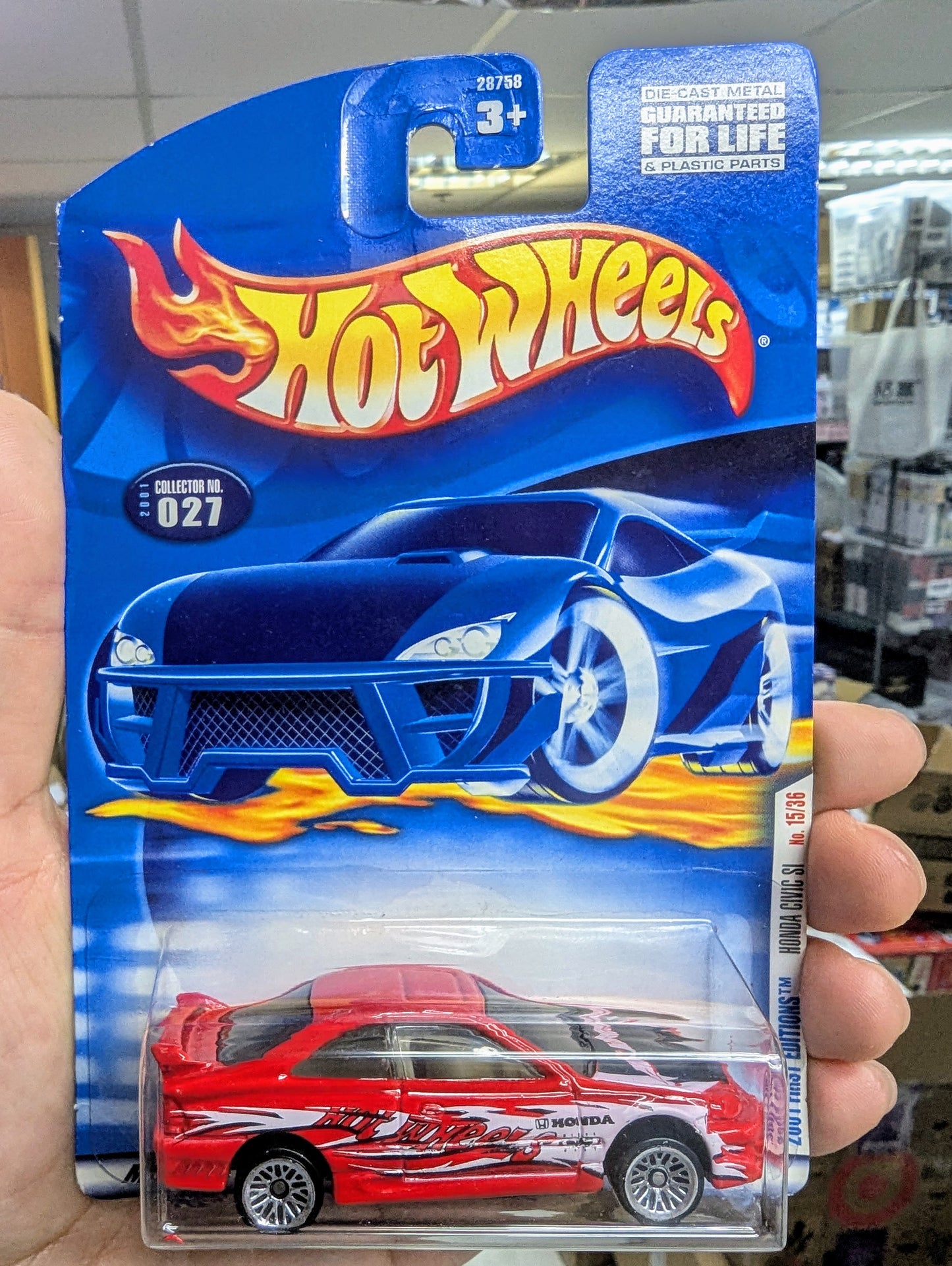 Hot Wheels 2001 First Editions Honda Civic Si