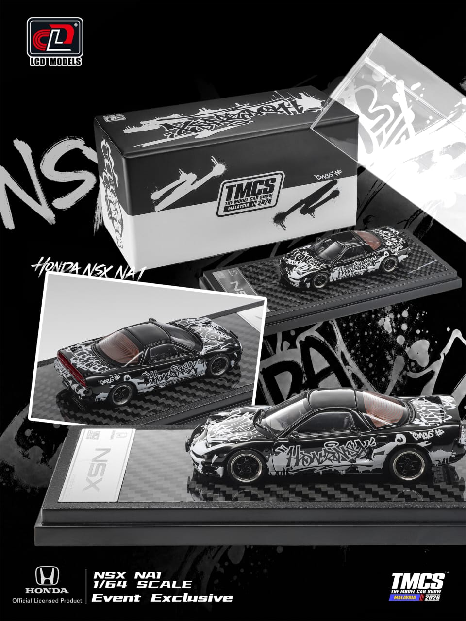 LCD Models Honda NSX NA1 Graffiti TMCS 2026 Event Exclusive