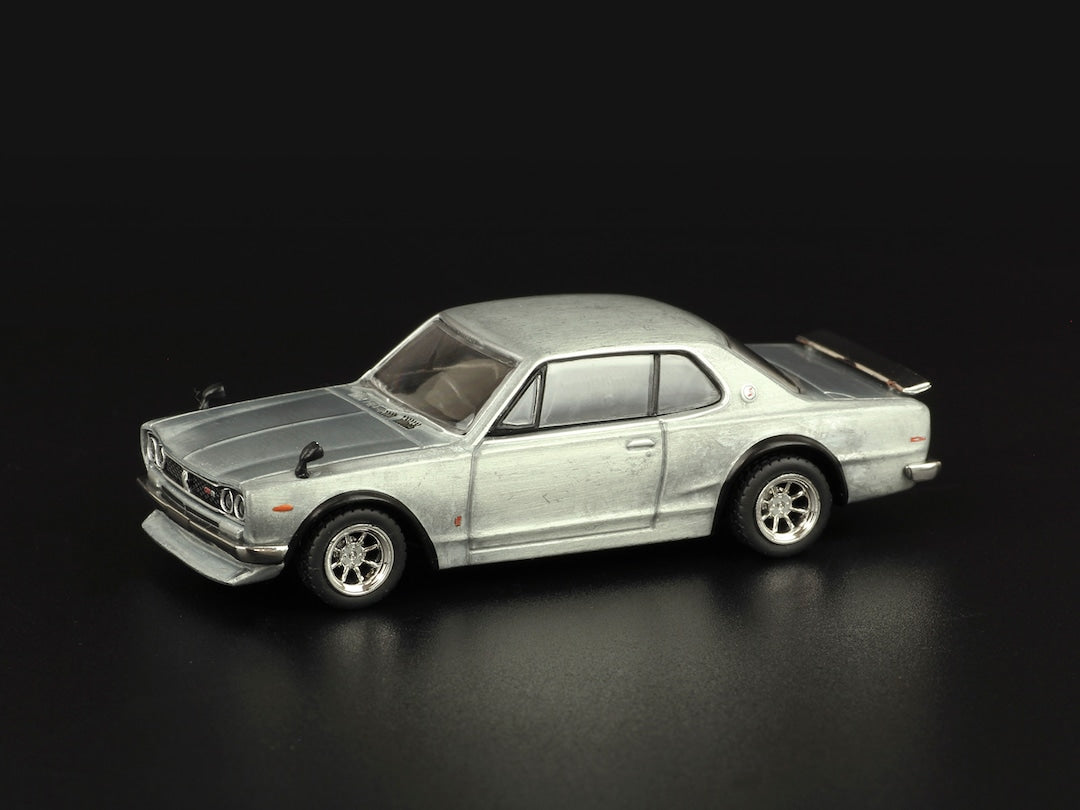 (Chase) Tarmac Works 1:64 Scale Nismo Festival 2024 at Fuji Speedway Exclusive Skyline HT 2000GT-R, Silver Chrome *** Special Edition ***
