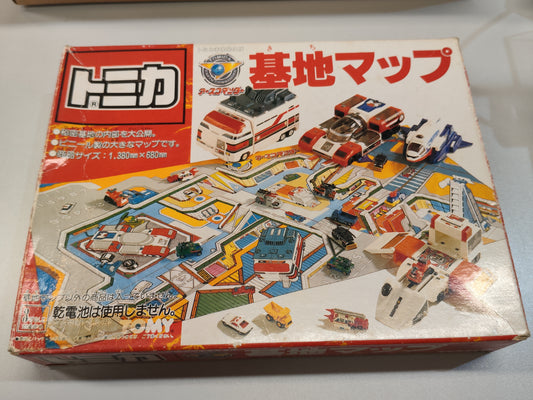 1980s Tomica Earth Fighter - Base Map