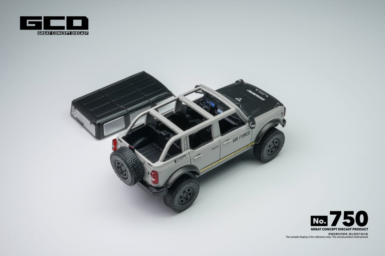 GCD Ford Bronco DarwinPRO Air Force Livery - Open Roof Feature