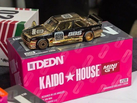 Kaido House KHMG225 BMW M3 Touring Champ BBS Kaido House Garage Gold LTD EDN