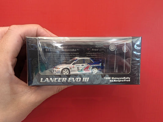 BM Creation Lancer EVO III 1996 Malaysia Raply #5 Kenjiro/ Fred