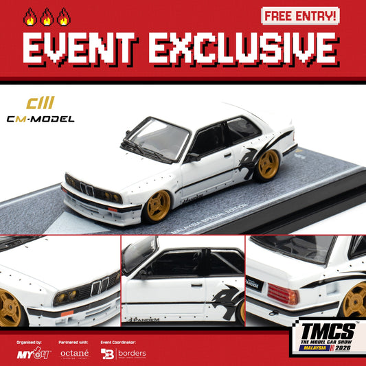 CM-Model BMW E30 M3 Pandem Malaysia Special Edition (TMCS 2026 Event Exclusive)