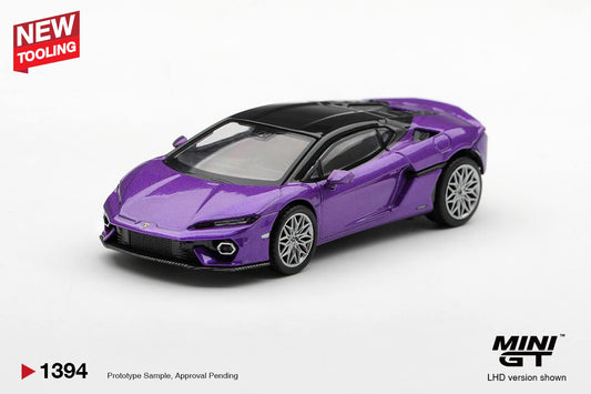 Mini GT #1394 Lamborghini Temerario Viola Pasifae