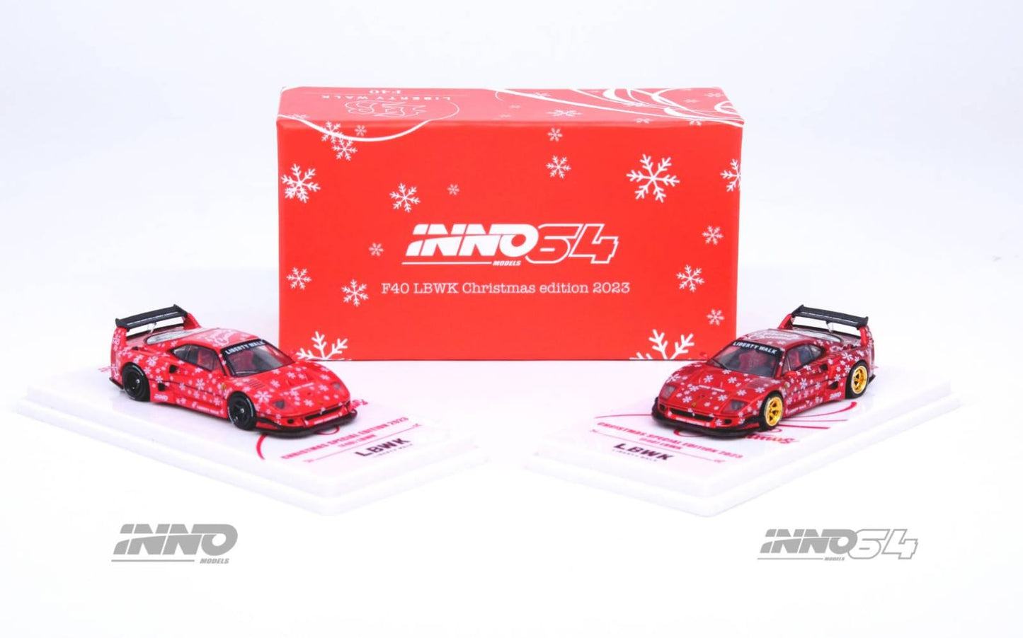 Inno64 1/64 LBWK F40 Christmas Edition