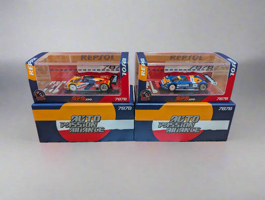 BMC Models x APA XPO 1:64 Scale Repsol Mazda 787B Blue Limited Edition Chase + Normal Set