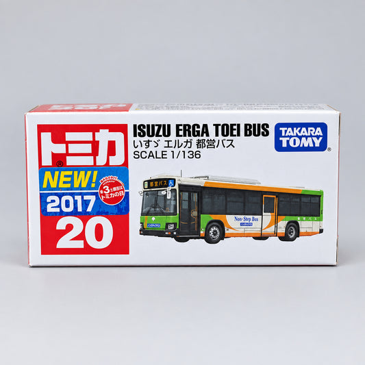 Tomica #20 Isuzu Erga Toei Bus