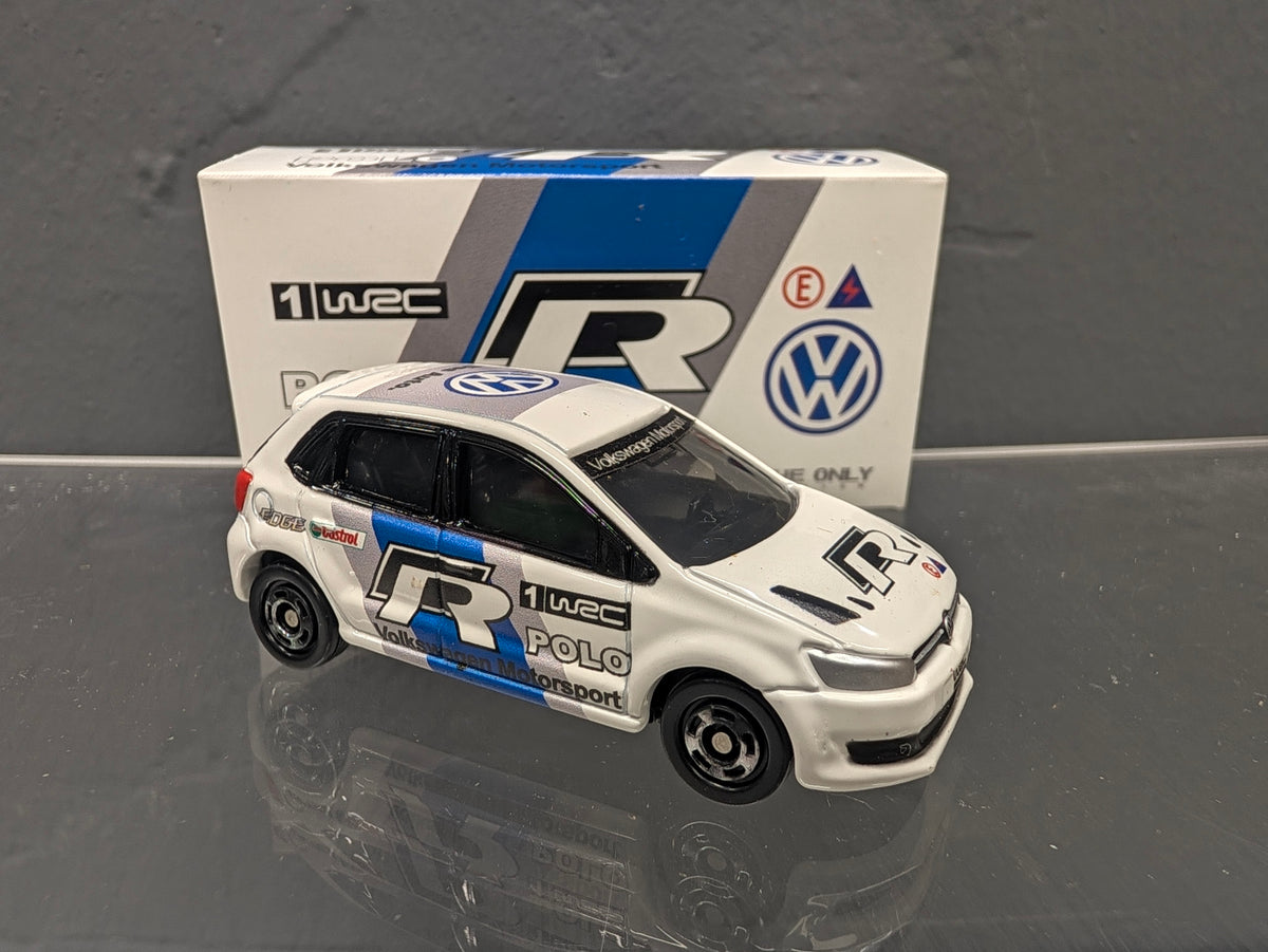 Tomica No.109 Volkswagen Polo (Custom UV Printed / Volkswagen Polo R WRC Livery Version)