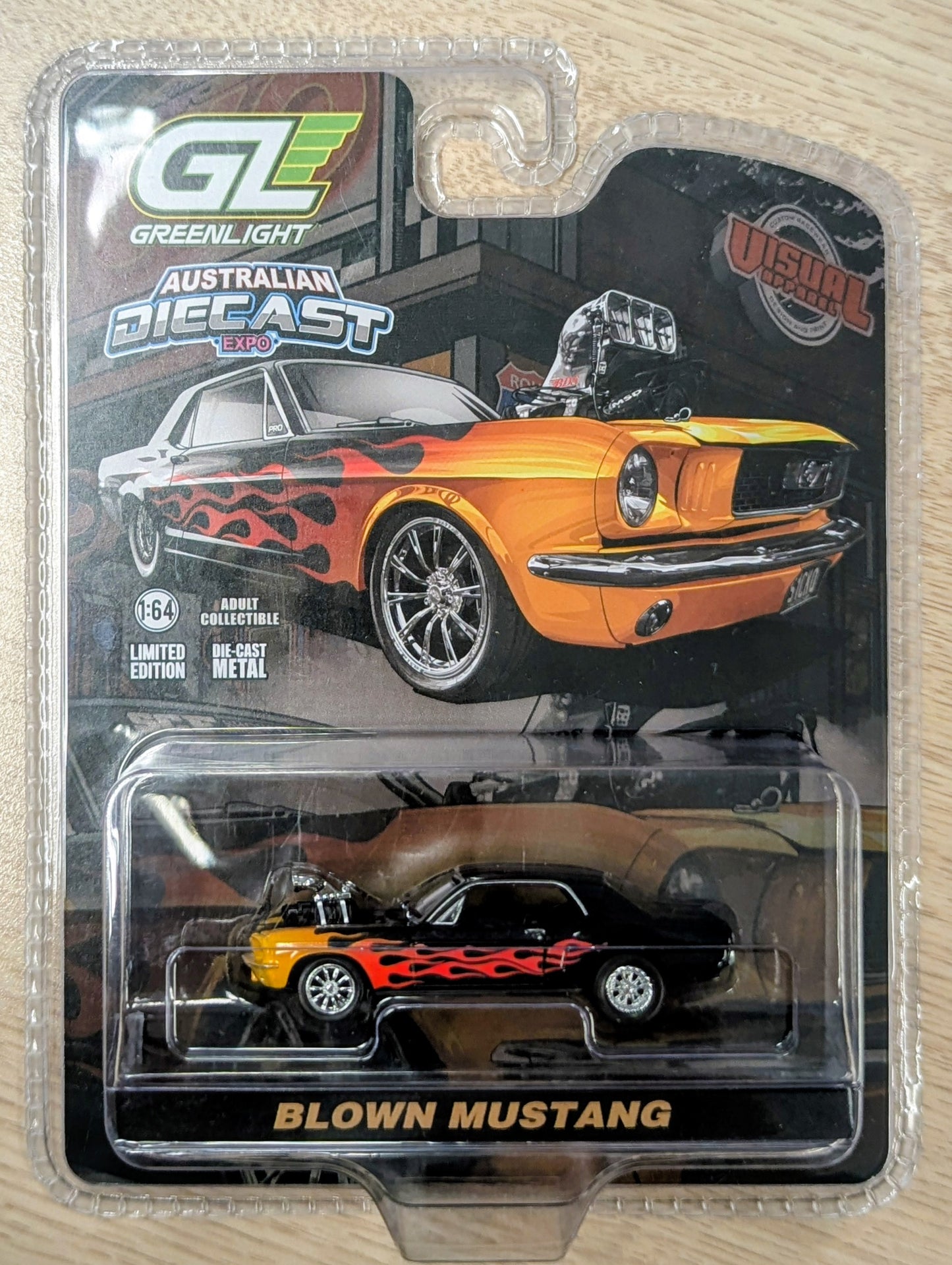 Greenlight 1:64 Scale x 2025 Australian Diecast Expo Sicko Blown Mustang 93/480