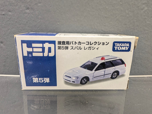 2009 AEON TOMICA - Investigative Patrol Car Collection Vol. 5: Subaru Legacy