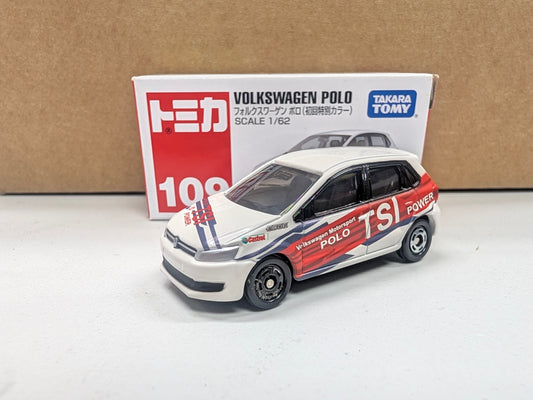 TOMICA #109 Volkswagen Polo 2012 (Custom made Volkswagen Polo R Cup ver.)