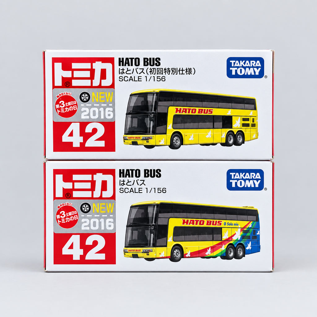 Tomica #42 HATO Bus