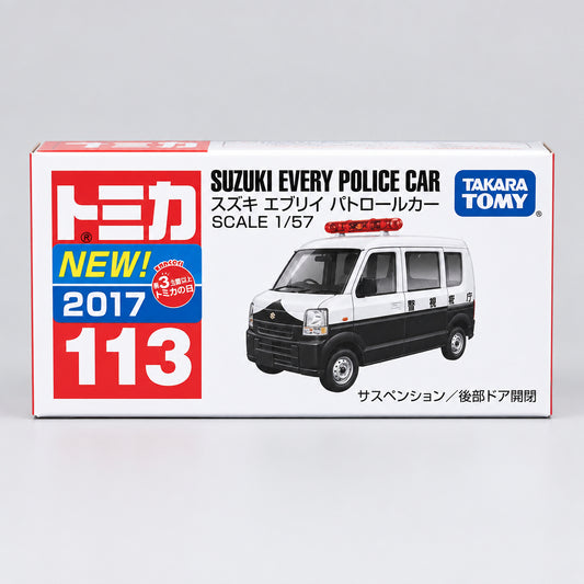 Tomica #113 Suzuki Every Police Car