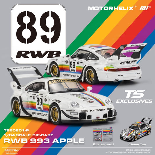 MOTOR HELIX X TS Exclusives TS60801-P RWB 993 APPLE #89 Blister Pack (North & South America Exclusive)