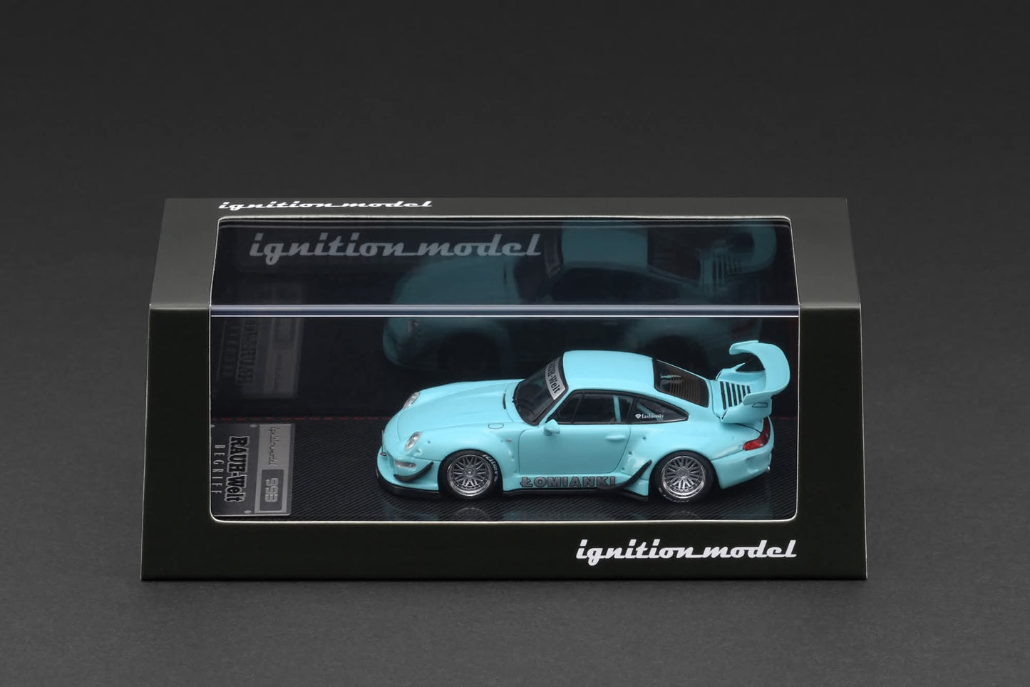 Ignition Model 1:64 Scale IG3872 RWB 993 Blue Green