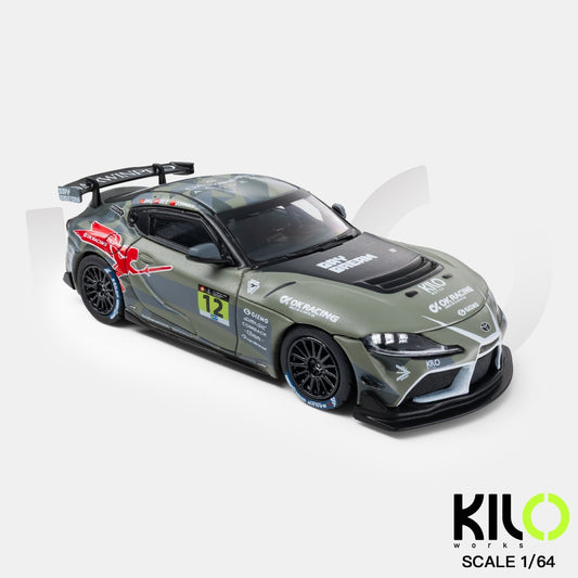 Darwin PRO X KILO Works KLW0040-8 Toyota GR Supra GT4 #12 Camouflage Collaboration Vol.5