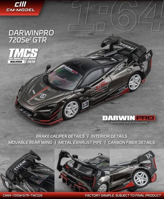 CM-Model DarwinPro McLaren 720Se² GTR #13 Goblin Group TMCS 2026 Event Exclusive