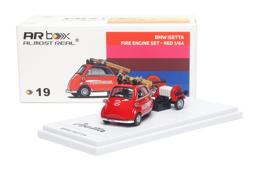 ARbox #19 BMW Isetta Fire Engine Set Red