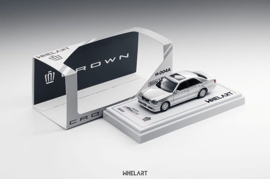 Whelart H-004A 1:64 Toyota Crown 11th Gen S170 Athlete Silver