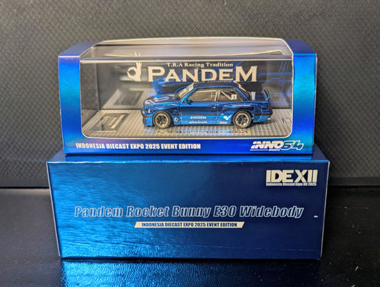 Inno64 1:64 BMW E30 Widebody Pandem Rocket Bunny - IDE XII Exclusive