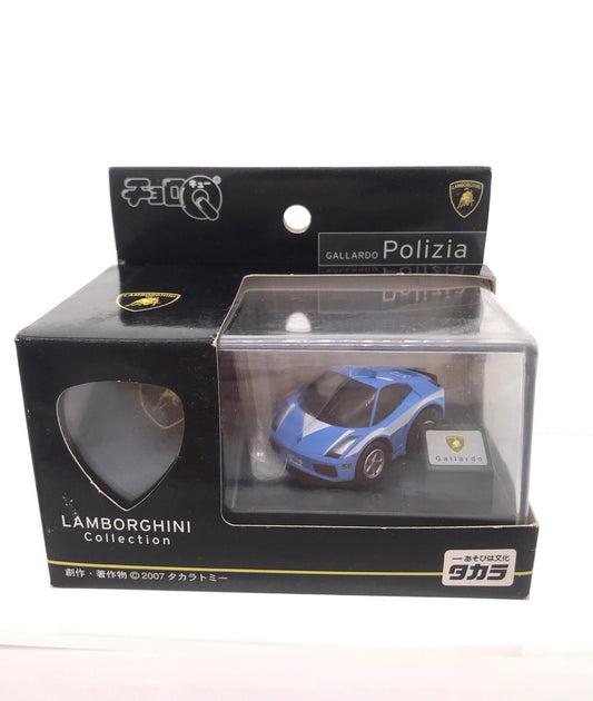 TAKARA ChoroQ Lamborghini Gallardo Polizia Police Car
