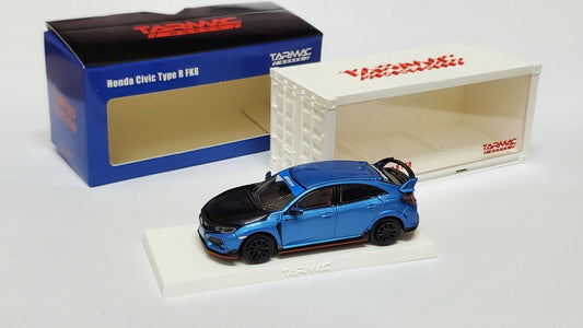 Tarmac Works 1:64 scale Hong Kong Exclusive Honda Civic FK8 TypeR With container