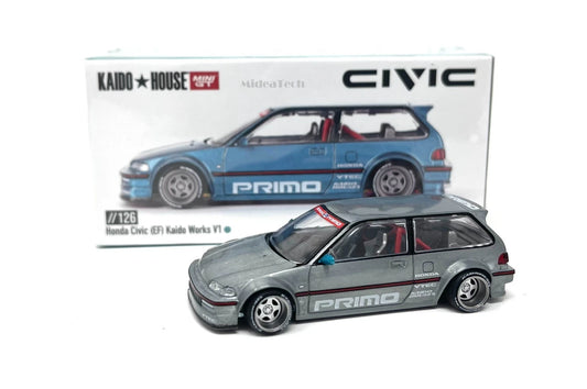 [Chase] Mini GT x Kaido House #126 Honda Civic (EF) Kaido Works V1