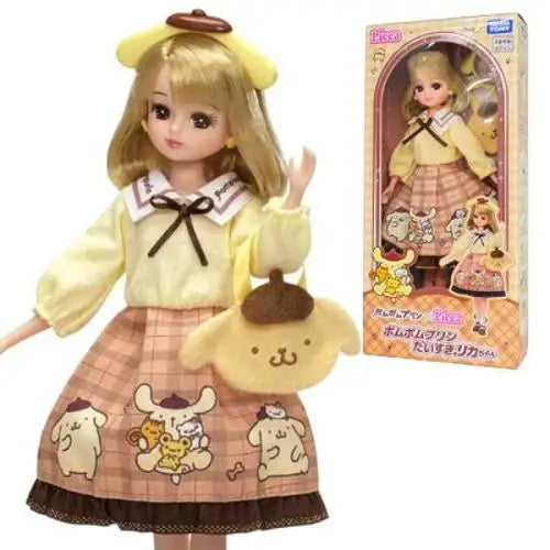 Takara Tomy Licca-chan Pompompurin Daisuki Licca-chan Doll-Takara Tomy-Doll-Mobile Garage HK