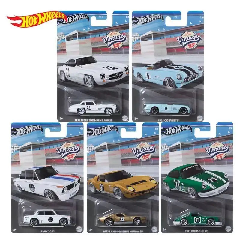 Hot Wheels 2024 VINTAGE RACING CLUB Set of 5 HRT81 953A – Mobile