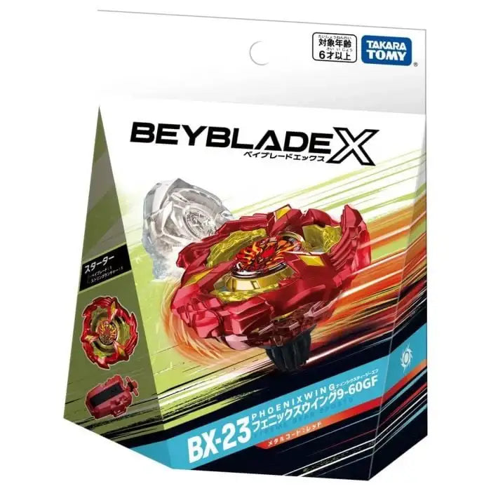 Beyblade X BX-23 Phoenix Wing 9-60GF-Takara Tomy-Beyblade X-Mobile Garage HK