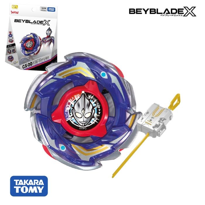 Takara Tomy Beyblade X CX-00 BXG-70 Tiga Rage FT3-60T